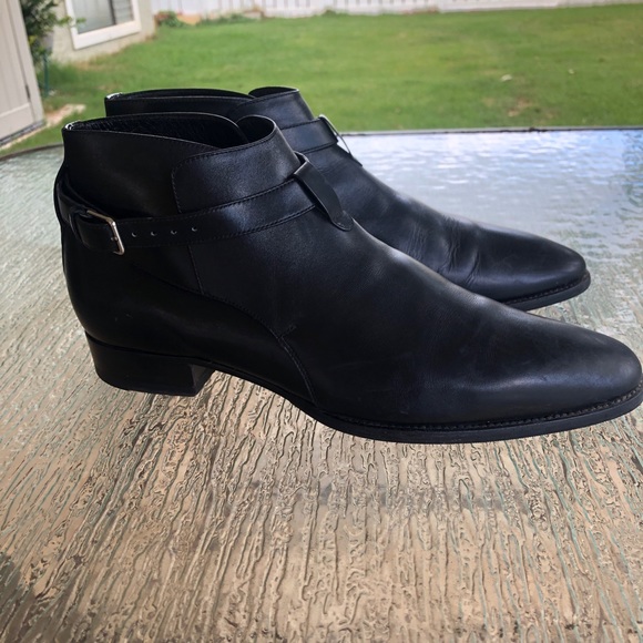 Saint Laurent Paris Cropped Jodhpur Boots - Picture 2 of 5